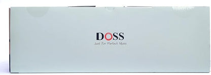 DOSS SoundBox XL Pro Bluetooth Speaker with 50W Powerful Stereo Sound, Extra Bass,16H Playtime, Integrated Metal Body, Aluminum Alloy Handle, Portable for Home, Office, Backyard - Blue