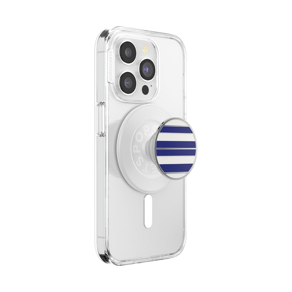 PopSockets Phone Grip for MagSafe, Magnetic Holder- Basic Naval