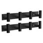VAEHOLD Hat and Coat Wall Mount Rack - Hooks for Robes, Bags, Keys, and Towels - Bathroom Towel Hanger Organizer (White, “T“ Shape 3 Hooks 2 Pack)