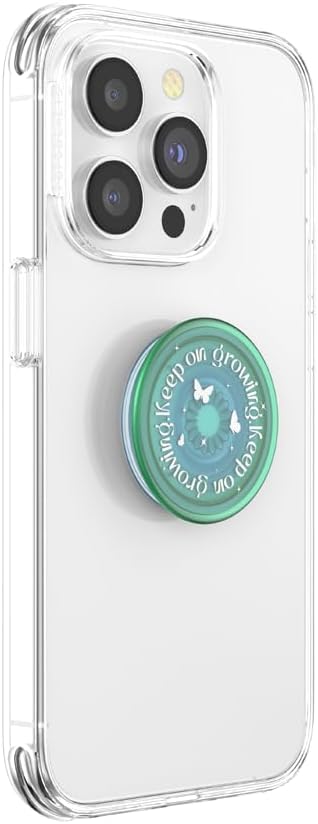 PopSockets Plant-Based Phone Grip with Expanding Kickstand, Adhesive Grip, Eco-Friendly - Keep on Growing