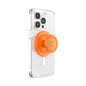 PopSockets Phone Grip for MagSafe, Magnetic Holder- Orange Zest
