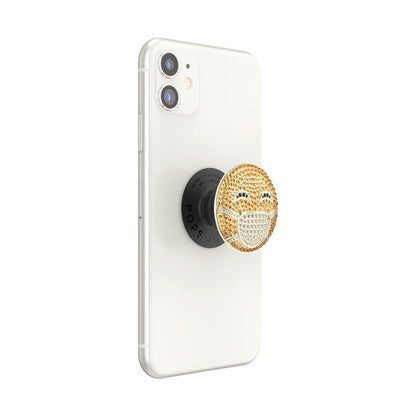 POPSOCKETS Phone Grip with Expanding Kickstand, PopSockets for Phone - Resting Mask Face