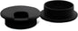 2pcs 2 Inch Desk Wire Cord Cable Grommets Hole Cover for Office PC Desk Cable Cord Organizer Plastic Cover (Black-2Pcs)