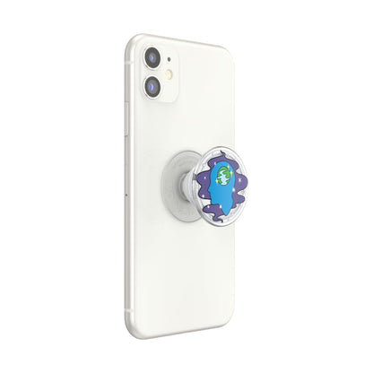 PopSockets Adhesive Phone Grip, Holder, Phone Stand, Plants - Translucent Open Minded