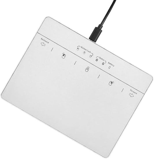 MICROPACK Digitally Yours Wired Trackpad for PC Computer Windows Laptops (Silver)