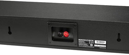 Polk Monitor XT35 Slim Center Channel Speaker - Hi-Res Audio Certified, Dolby Atmos & DTS:X Compatible, 1" Terylene Tweeter & Four 3" Dynamically Balanced Woofer, Wall-Mountable, Midnight Black