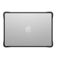 CASETiFY Impact MacBook Air 13.6" (M2-M5) Case [Cushioned Impact Corners/Scratch-Resistant/Anti-Slip Grip] - Clear Black