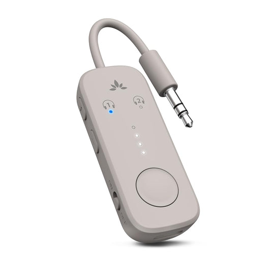 Avantree Relay - Airplane Bluetooth Adapter for 2 AirPods or Headphones