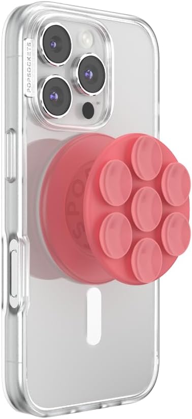 PopSockets Phone Grip for MagSafe, Magnetic Holder, Phone Stand, Suck-Up - Putty