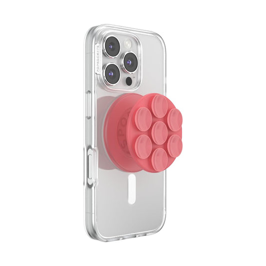 PopSockets Phone Grip for MagSafe, Magnetic Holder, Phone Stand, Suck-Up - Putty