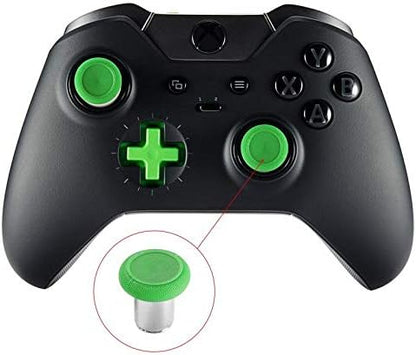eXtremeRate 8 in 1 Green Metal Magnetic Thumbsticks Analog Joysticks for Xbox One, for Xbox Series X|S and PS4 Controller with T8H Cross Screwdrivers