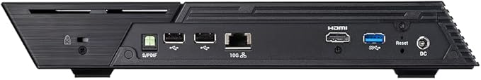 Asustor Flashstor 12 Pro FS6712X,12 Bay All-SDD NAS Storage, Quad-Core 2.0GHz, 10GbE Port, 4GB RAM DDR4, Network Attached Storage with 4 x 2TB NVMe SSD