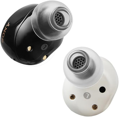 AZLA SednaEarfit Crystal Standard 2 - Earbud Tips for Wireless Headphones - Noise Canceling Earbuds Replacement Tips Eartips Compatible with Sony WF-1000XM5, Beats, Sennheiser, Jabra (2 Pair, L)