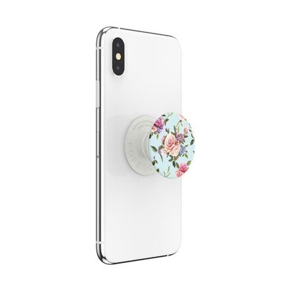 PopSockets Phone Grip with Expanding Kickstand, Adhesive Grip - Retro Wild Rose