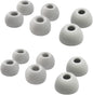 Silicone Earbuds Tips for Beats Fit Pro/Beats Studio Buds Ear Tips Replacement for Beats Earbuds 6 Pairs LMS Gray White