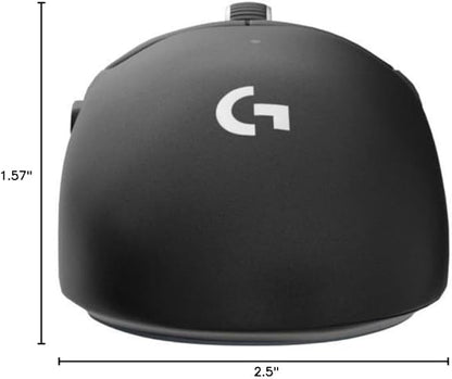 Logitech G PRO X SUPERLIGHT 2 Wireless Gaming Mouse, 60g Pro-Grade with 5 Programmable Buttons, 44k DPI Sensor, 8kHz Report Rate, USB-C Charging for PC/Mac - Black