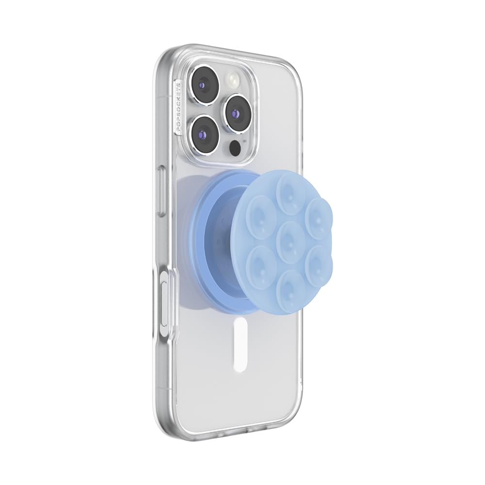 PopSockets Phone Grip for MagSafe, Magnetic Holder - Black Suck-Up