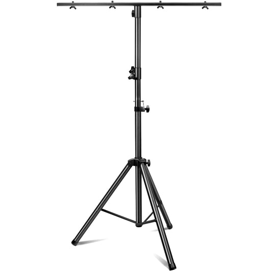 Bloazzup DJ Lights Stand 2 Pack, Heavy Duty DJ Stand, Portable Par Can Tripod Stage Light Stand Adjustable Height 41-95 Inch, DJ Lighting T Bar Suitable for Stages, Bar, Banquet, Party