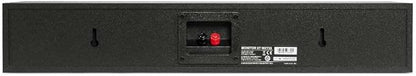 Polk Monitor XT35 Slim Center Channel Speaker - Hi-Res Audio Certified, Dolby Atmos & DTS:X Compatible, 1" Terylene Tweeter & Four 3" Dynamically Balanced Woofer, Wall-Mountable, Midnight Black