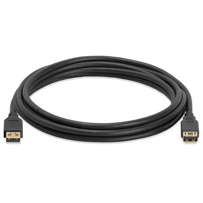 Cmple - USB 3.0 A Male to A Female Extension Gold Plated Cable - 10FT (Blue)