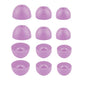 Aginkgo Replacement Ear tips for Beats Fit Pro, Beats Studio Buds+, Beats Studio Buds, Beats Solo Buds Silicone Earbuds Washable Noise isolation, Fit in The Charging Case, 6 Pairs S/M/L (Stone Purple)