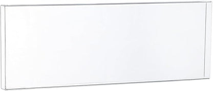 KiiBoom Premium Acrylic Transparent Keyboard Dust Cover, Waterproof, Anti-Dust, Anti-Cat Protector Cover Lid for Mechanical Keyboard (Clear, 15.4'' x 5.3'' x 0.78'')