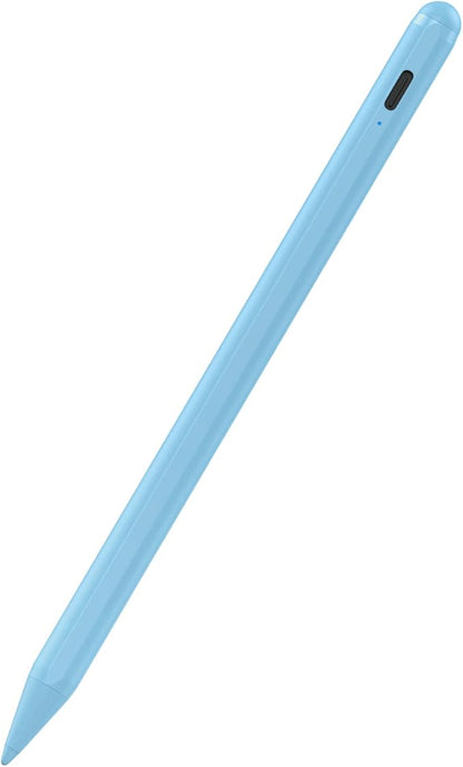 Stylus Pen for iPad with Palm Rejection, Active Pencil Compatible with (2018-2025) Apple iPad Pro (11"/12.9"/M4),iPad Air 3/4/5/M2/M3,iPad 6/7/8/9/10/11,iPad Mini 5/6 Gen(Blue)