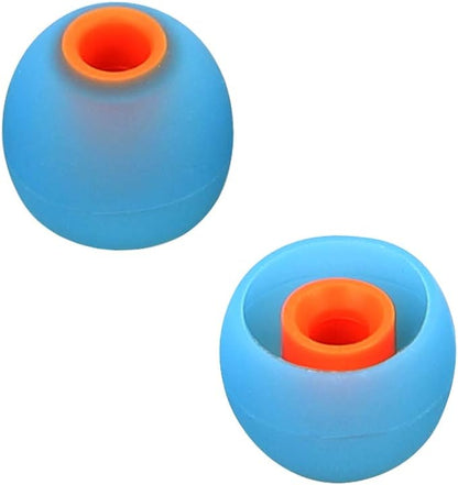 Earbud Silicone Ear Tips Earbuds Replacement Ear Tips Gels Bud for Popular in-Ear Headphones Other Inner Hole from 3.8mm - 5.1mm Earphones 9 Pairs S/M/L