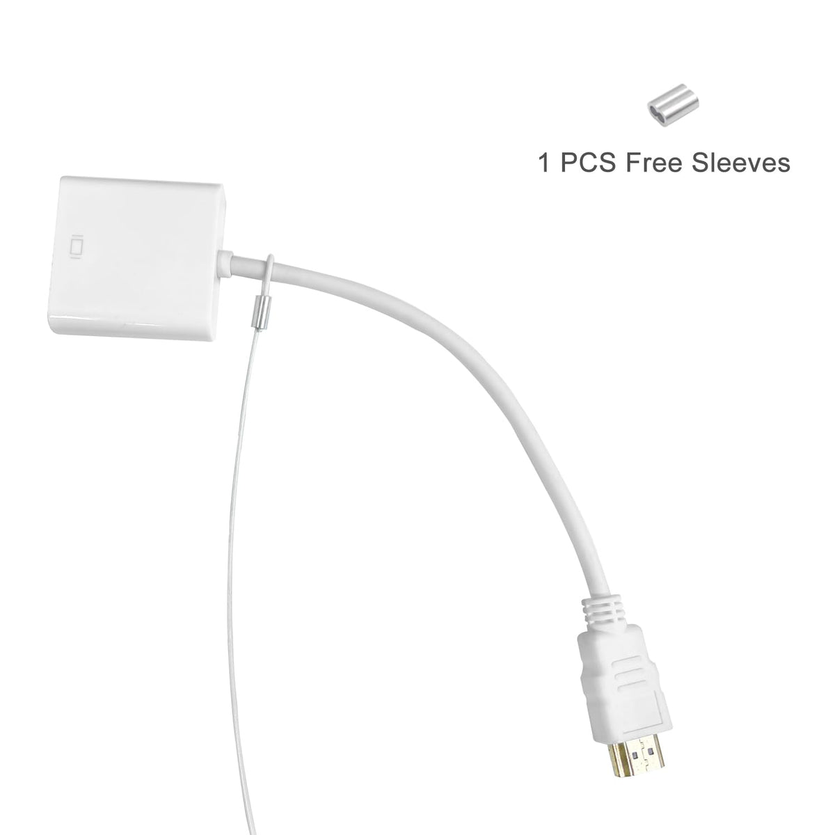 Ciyebst Cable Tethers 10 Pack with Crimping Tool (12 Inches, White Color), Adjustable Security Cable Look, Universal DIY Adapter Tethering Ties Kit for Computer Cord, Pre-Assembled, Tamper-Resistant