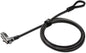 Kensington Slim Combination T-Bar Standard Lock Slot for Laptops, Security Computer Lock Cable, Resettable 4-wheel Number Code with 6 Foot Cable, K60600WW