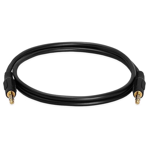 Cmple - 3.5mm Aux Male to Male Stereo Audio Cable Auxiliary Headphones Cord MP3 PC - 3 Feet