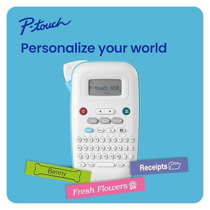 Brother P-Touch N25BTV3 Label Maker, Bluetooth Portable Handheld Bundle