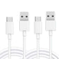 2Pack 10ft Long Type C Charger Cable Cord Long USB C Cable for Samsung Galaxy S21 S20 S10 S10E S9 S8 Plus Type C to A Cable Fast Charging Cord Phone Charger for Note 20 10 10+ Note9 8 Type C Cable