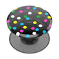 PopSockets Translucent Phone Grip with Expanding Kickstand, PopSockets for Phone, Translucent PopGrip - Black Disco