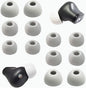 Silicone Ear Tips for Beats Studio Buds - Replacement Earbuds Cover, 6 Pairs, LMS Gray White