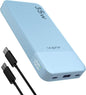 Power Bank Fast Charging 10000mAh 35W Portable Charger Small Battery Pack with PD 3.0 & QC 4.0 Type-C USB-A Input Output Lightweight Phone Charger Compatible for iPhone Samsung iPad
