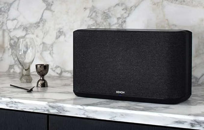 Denon Home 350 Wireless Smart Speaker – Powerful Stereo Sound, Wi-Fi & Bluetooth, HEOS Built-in, Alexa Built-in, Siri & AirPlay 2, Spotify Connect, Multi-Room Support, Black