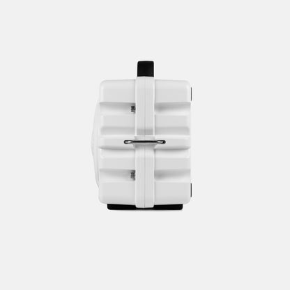 Turtlebox Original Gen 3: Portable Outdoor Bluetooth Speaker – Ultra-Loud (120dB), Waterproof (IP67), Rugged, Impact-Resistant, 3-Day Battery | Party Mode: Unlimited Pairing Stereo, White/Blaze Orange