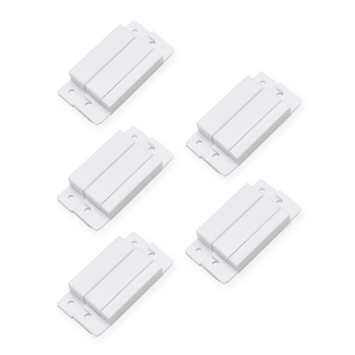 VictorsHome Magnetic Reed Switch NC Surface Mount Wired Door Window Contact Sensor with Cover for Home Security and Burglar Alarm Systems MC-31 5pcs