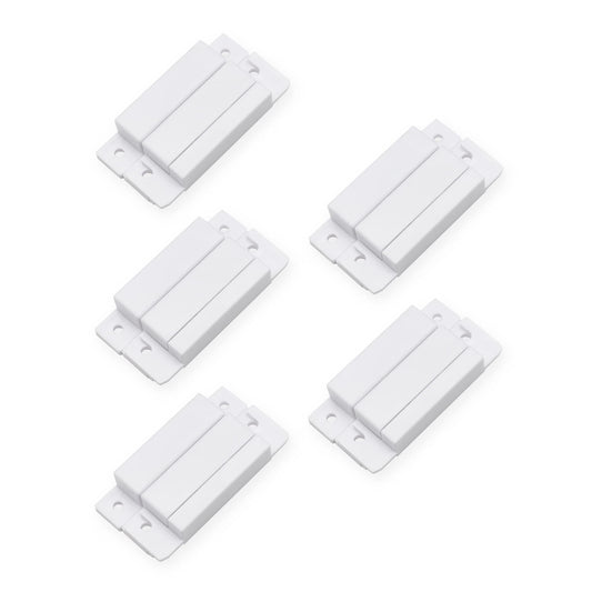 VictorsHome Magnetic Reed Switch NC Surface Mount Wired Door Window Contact Sensor with Cover for Home Security and Burglar Alarm Systems MC-31 5pcs