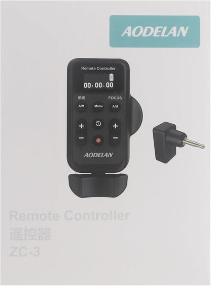 Wireless Camcorder Lanc Zoom Controller, Wired Remote Control with 2.5mm Jack Cable, IRIS, Focus, Video Recording and Zoom Commander with Lanc or Remote Terminal for Canon XL1S XL2 XHA1 /Sony NX5C