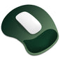 ITNRSIIET Ergonomic Mouse Pad, Cushioned Gel Wrist Rest, Non-Slip Base, Smooth Surface, Cute Multi-Color, 9.5 x 8.2 in, Deep Green Gradient