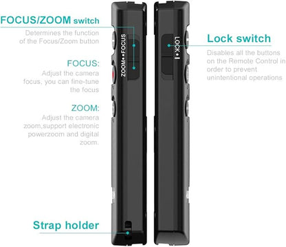 AODELAN Wireless Remote Control Camera Shutter Release for Sony ZV-E10, ZV-1, A7SM3, A7C, A7RIV, Alpha 9,7R IV,7R III, 7 III, 6600, 6400, 6100, 9 II, RX0 II, RX100 M7; Replces Sony RMT-P1BT