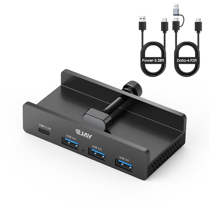 EJAY Desk Mount USB Hub (3A1C)