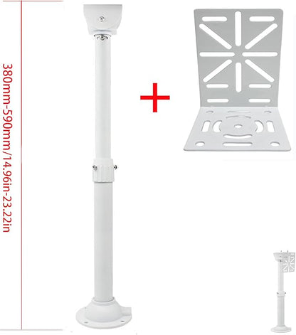 L-Shape Dome Camera Bracket, Wall Ceiling Mount for Security Dome Cameras, Wall Mount (L-DGNP+38-59)