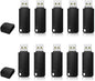 KEXIN 8GB Flash Drive Thumb Drive 10 Pack 8G USB Flash Drive Bulk Memory Stick with LED Indicator, Flash Drives Design in Snap Cap