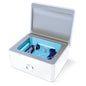 PerfectDry LUX | World's Fastest Hearing Aid Dryer, Dehumidifier Accessory | UV-C Ultraviolet Light Box Kit | Removes Sweat & Moisture from Hearing Aids, Wireless Earbuds, Ear Amplifiers