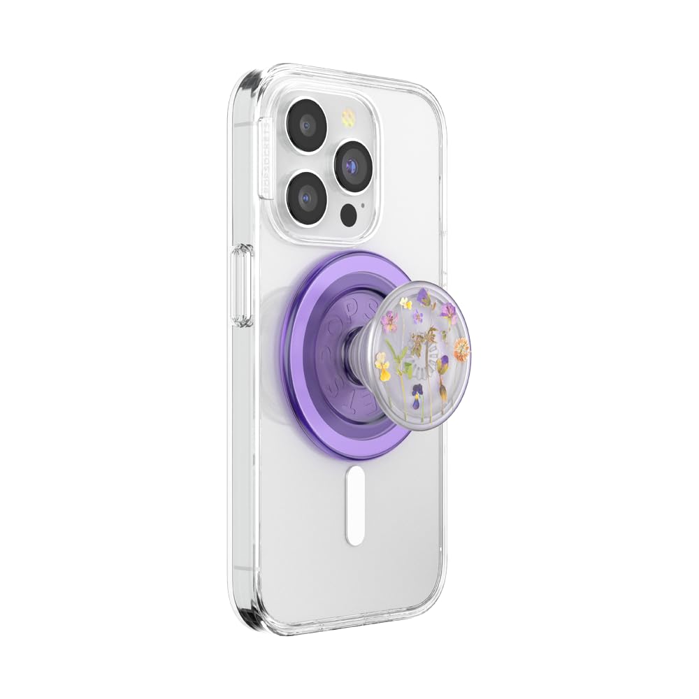 PopSockets Phone Grip for MagSafe, Magnetic Holder- Red Wine