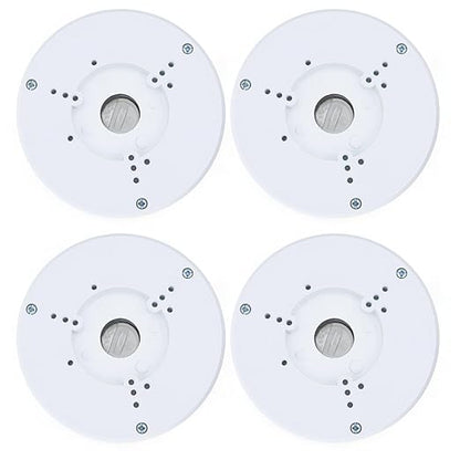 4 Pack PFA130-E Security Camera Junction Box-Premium ABS Security Camera Mount Bracket-Waterproof Universal Camera Junction Box for Mounting Surveillance Cameras-Outdoor Security Camera Box