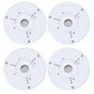 4 Pack PFA130-E Security Camera Junction Box-Premium ABS Security Camera Mount Bracket-Waterproof Universal Camera Junction Box for Mounting Surveillance Cameras-Outdoor Security Camera Box